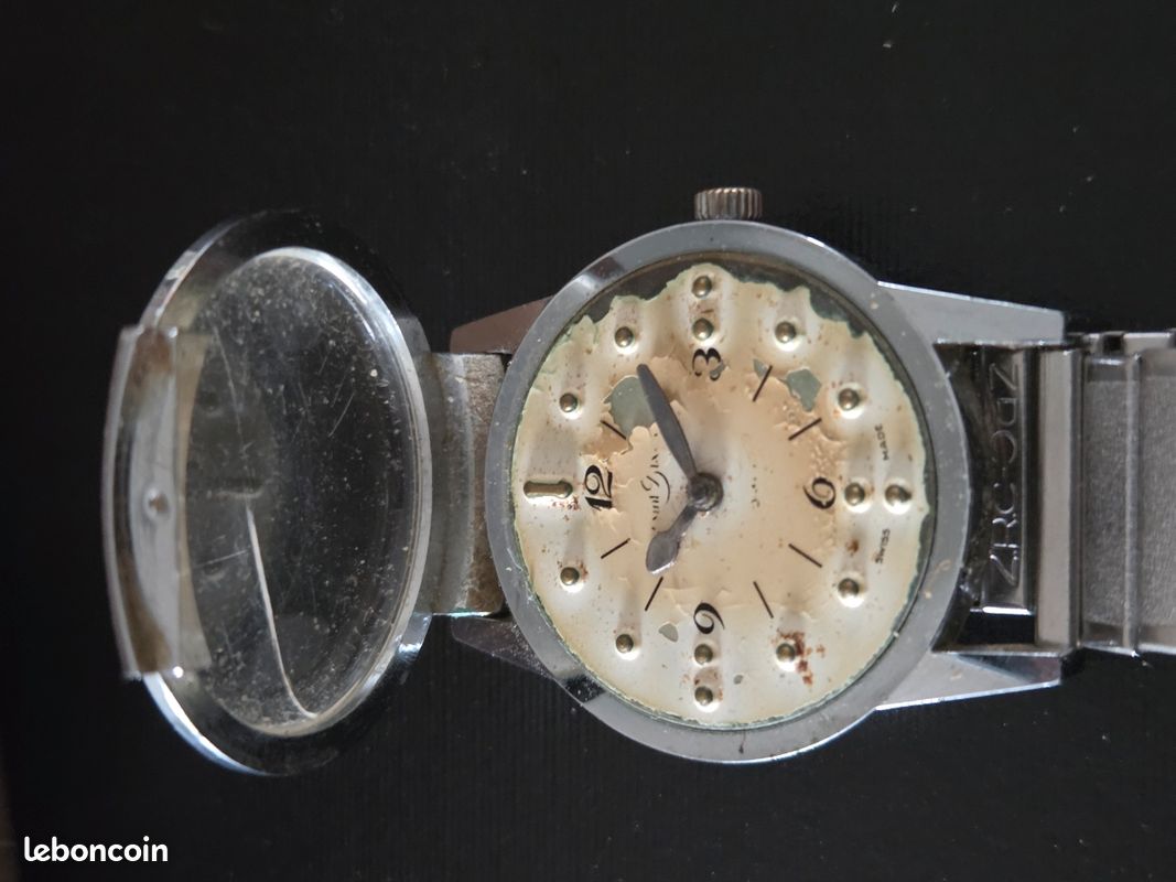 Montre automatic pour non voyant braille vintage (image 13)