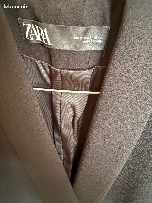 Blazer Zara noir (image 3)