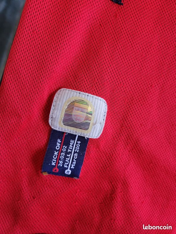Maillot Vintage Angleterre Umbro – Homme Taille XL – Rouge – National Team