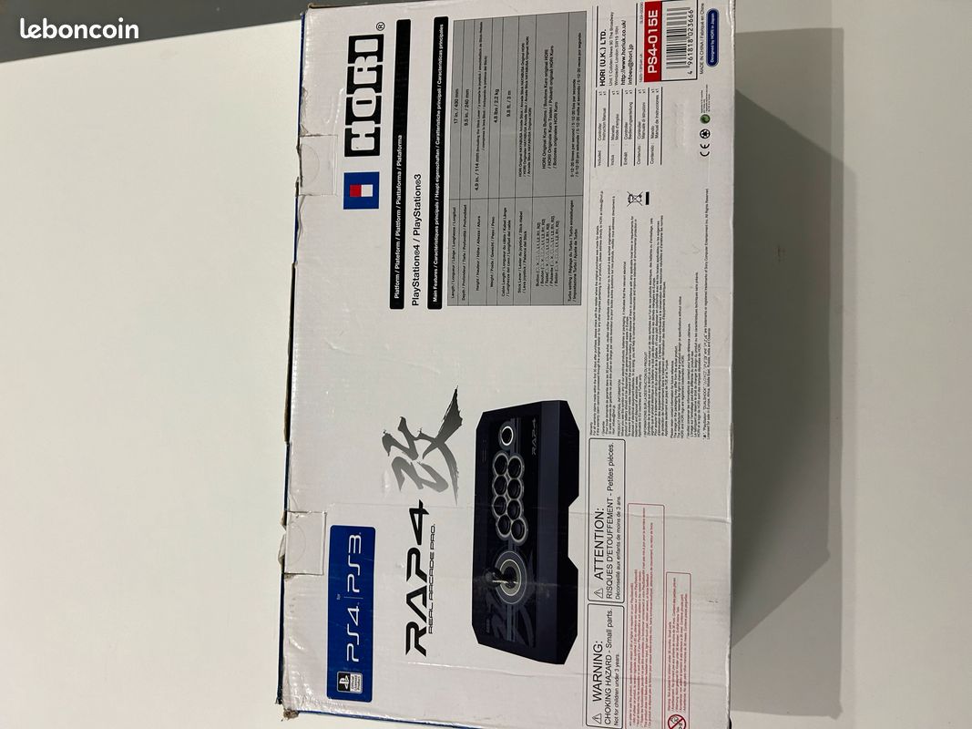 Stick Arcade Hori RAP 4 PlayStation PC PS4 (image 3)