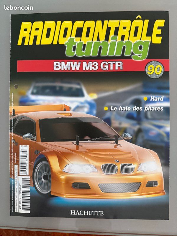 Mini Voiture Télécommandée - Échelle 1/43 - BMW M3 GTR - Haute Vitesse - 4WD - Neuf
