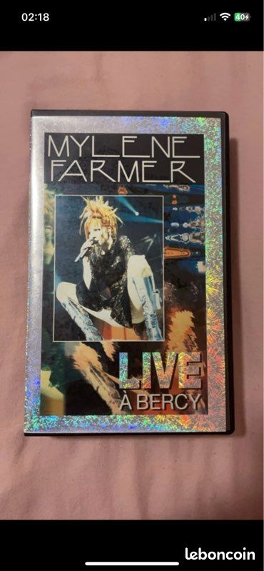 VHS Mylène Farmer, Live à Bercy (image 1)