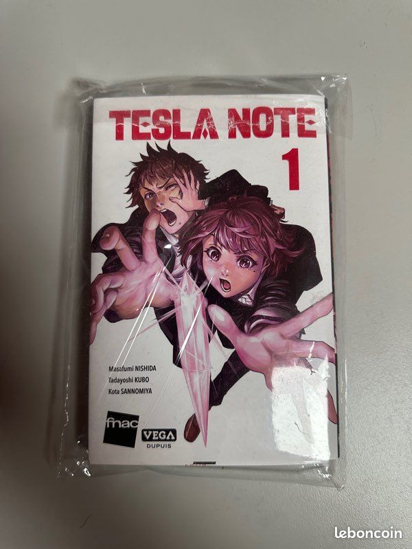 Tesla Note collector Fnac - Manga (image 1)
