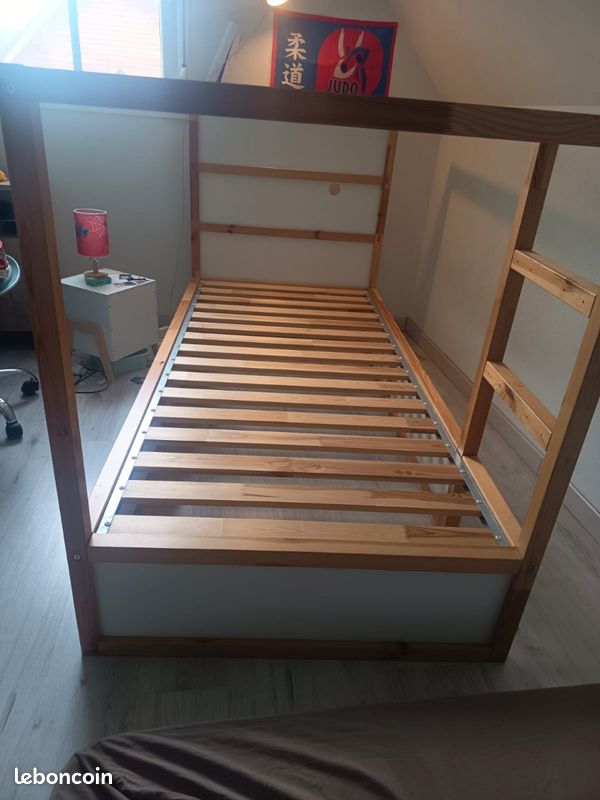 Lit enfant Kura Ikea 90x200 (image 2)