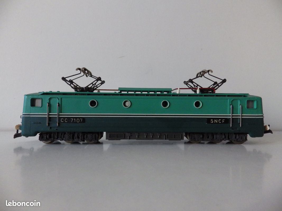 ROCCO JOUEF ? Ho Lot Wagon Train Locomotive Electrique Cc 7107 Lima Sncf Y 8034 EUR 19,99