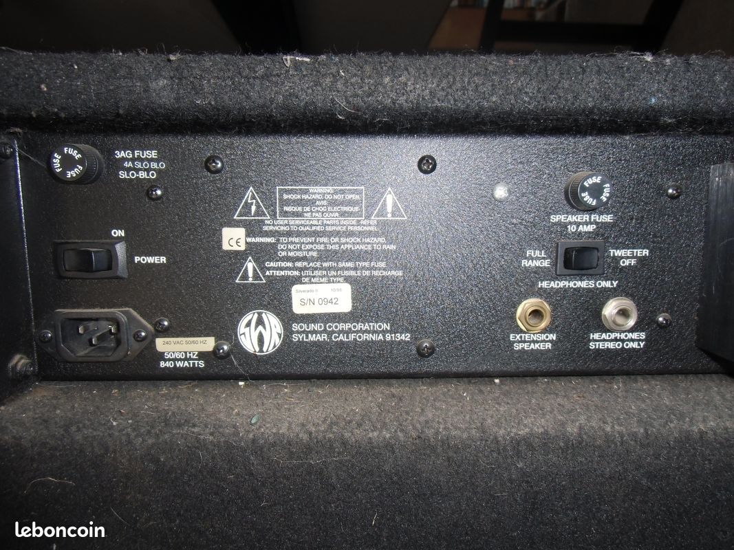 Ampli Basse SWR Silverado Special (image 4)