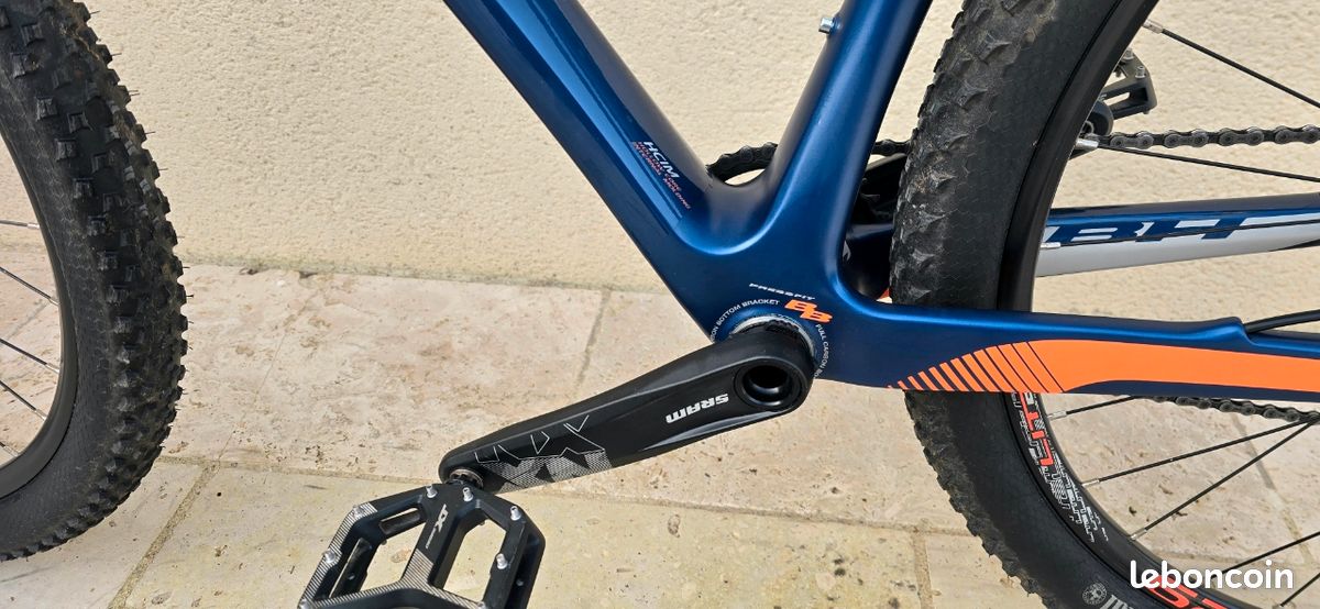 ICE VTT MT10 Cadre Carbone 29″ – Shimano Deore 1x12, Fourche Air 100mm, Freins SRAM Level