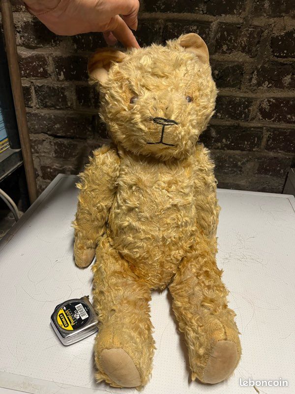Ours En Peluche Ancien – Sans Marque, Charme Vintage, Occasion