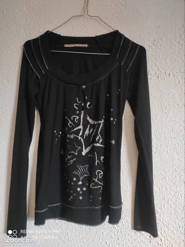 T-shirt manches longues La mode est à vous (image 1)