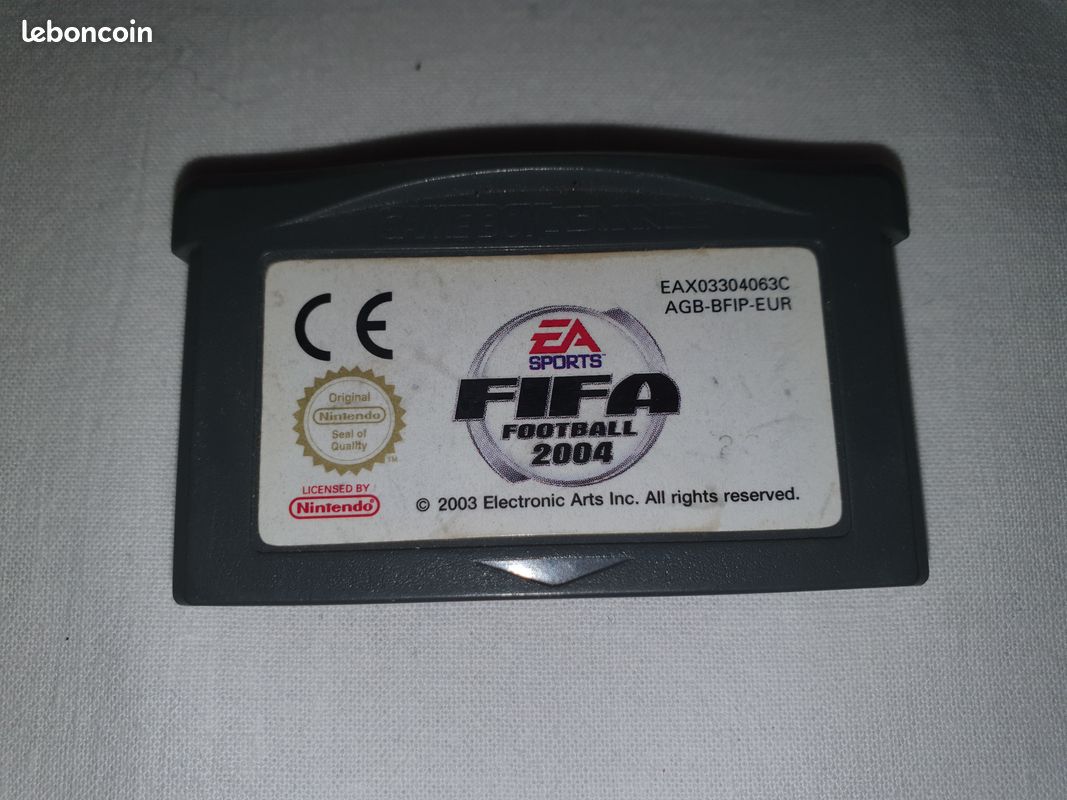 Fifa football 2004 nintendo gameboy advance en loose Consoles