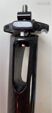 TIGE DE SELLE KUOTA CARBONE DIAMÈTRE 27.2 NOIRE LONGUEUR 350