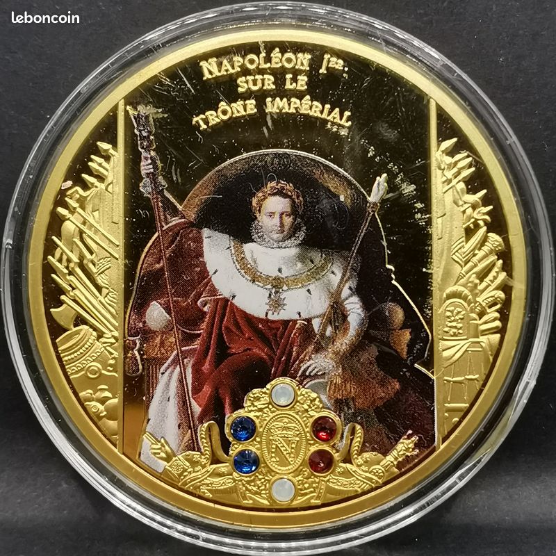 France - médaille 70 mm - 2015 - Napoléon à Berlin - cuivre