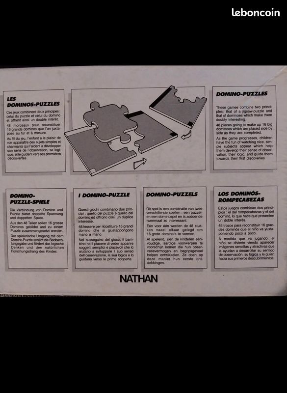 Domino puzzle - Lettres en ribambelle (image 3)