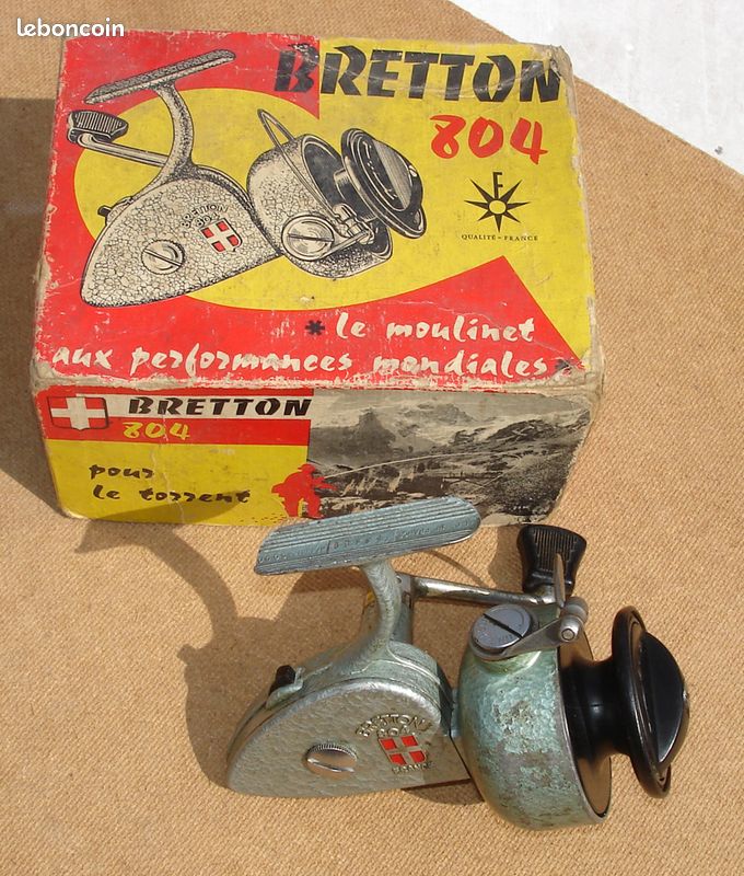 Moulinet De Pêche Bretton 804 SR - Occasion