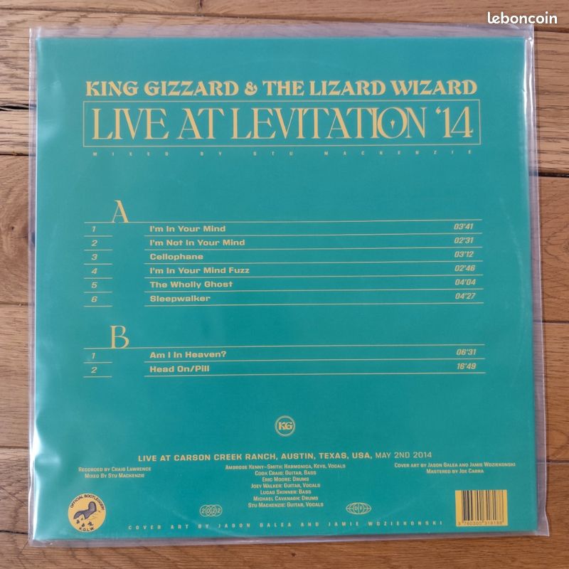 King Gizzard and the Lizard Wizard - Live at Levitation 14 (image 2)