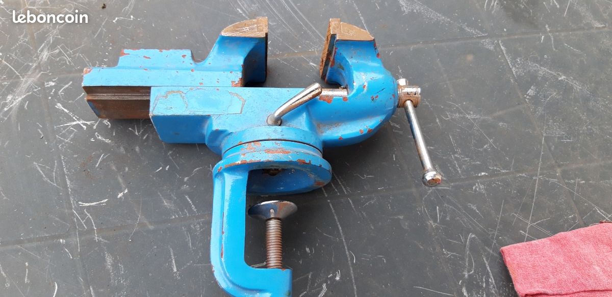 Etau d'etabli fixation rapide ouverture 9 cm (image 2)