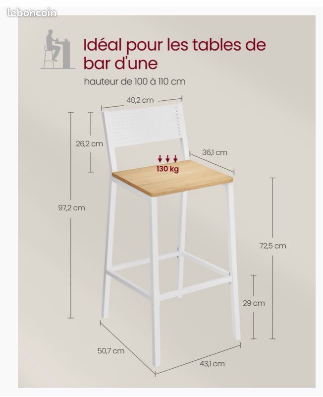Chaise de cuisine (image 2)