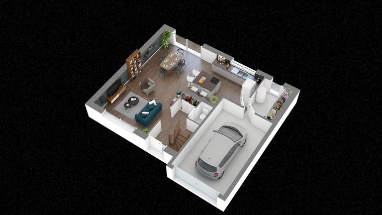Maison a louer domont - 5 pièce(s) - 128 m2 - Surfyn