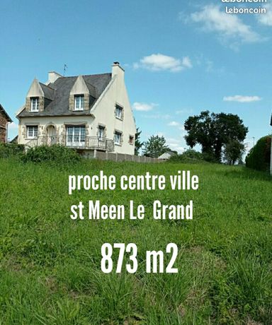 Terrain libre constructeur st Meen Le Grand hors lotissement