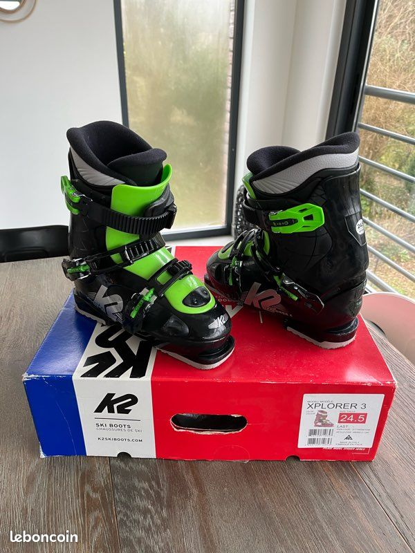 HEAD Edge J Chaussures de Ski Enfant Noir Sport (EU 38