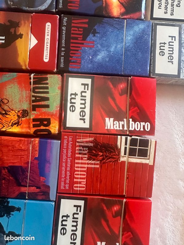 Paquets de cigarettes vides pour collectionneurs - Collection