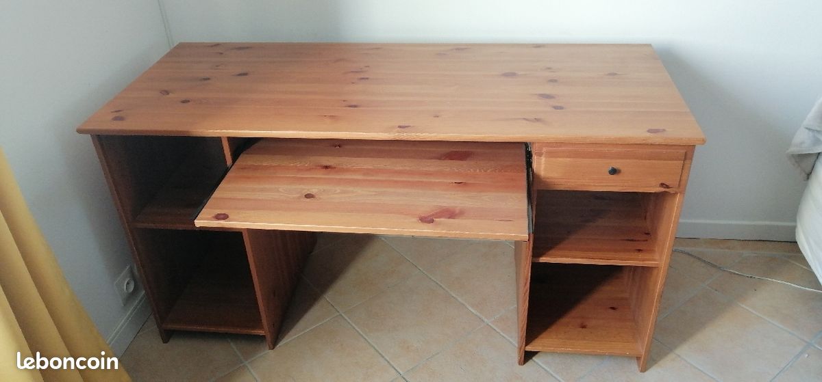 Bureau en pin massif (image 2)
