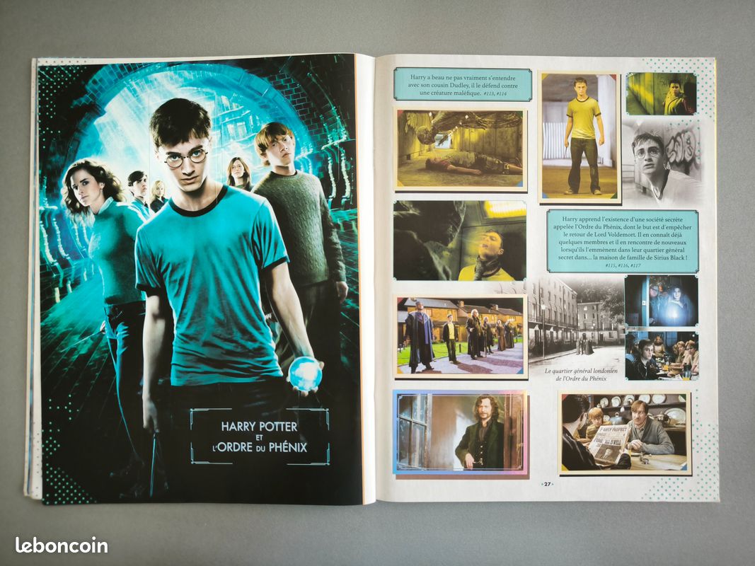 Collection Album Panini Harry Potter La Magie des Films (image 4)