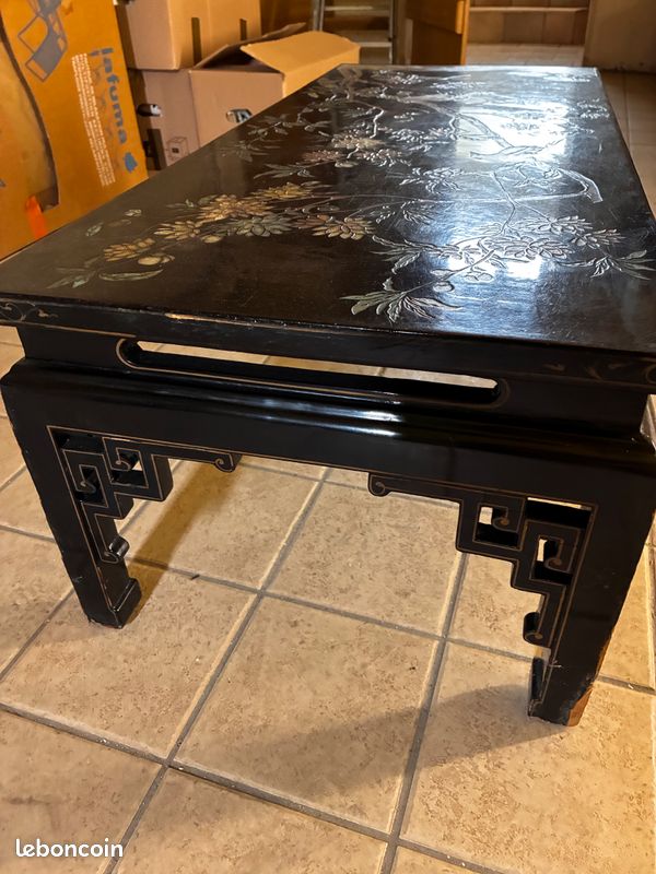 Table basse asiatique (image 2)