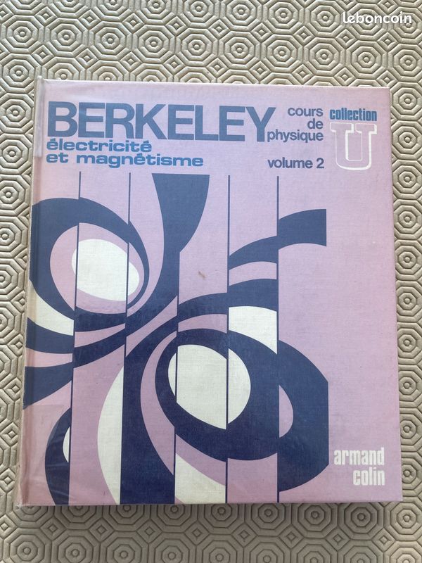 BERKELEY-Cours de Physique Volume 2 Electricité et Magnétisme (image 1)