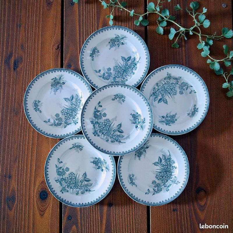 ANCIENNE ASSIETTE PLATE terre de fer margot EUR 15,00 - FR