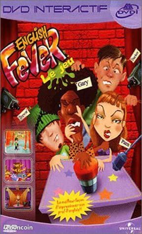 DVD JEU " ENGLISH FEVER " - Sous Blister - (image 1)