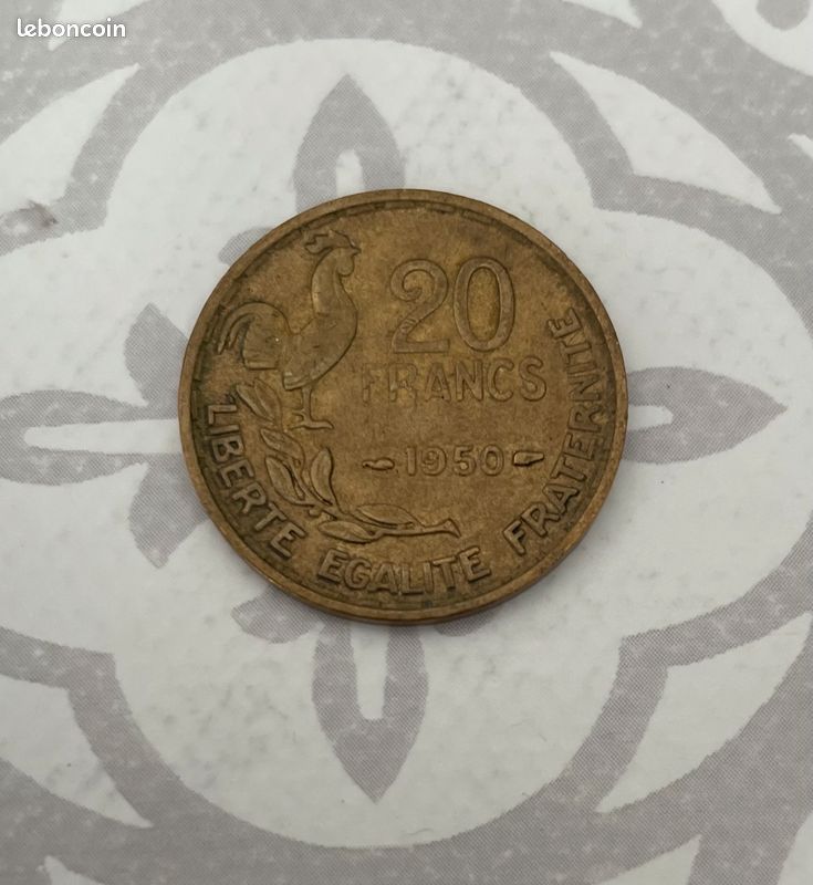 Pièce 20 francs 1950 (image 2)