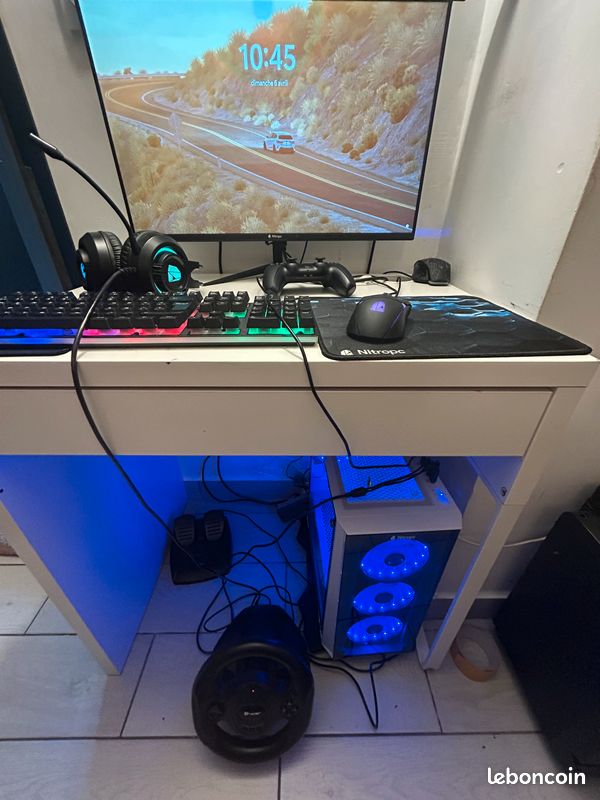 pc gamer de gama alta setup completo 85mil negociable