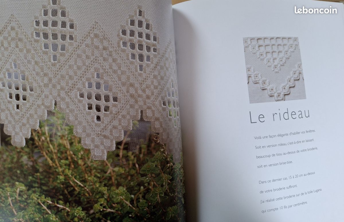Livret de broderie Hardanger avec motifs - Technique / Motif