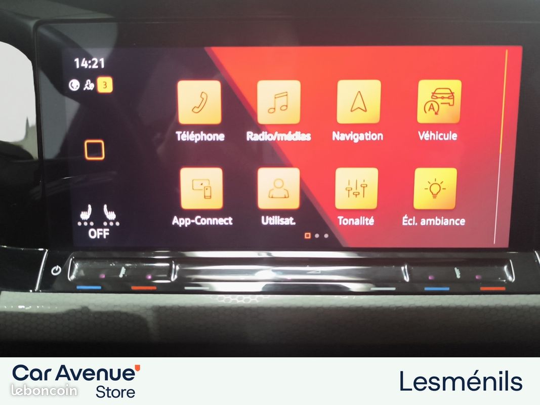 VOLKSWAGEN Golf 1.4 Hybrid Rechargeable OPF 245 DSG6 GTE (image 34)