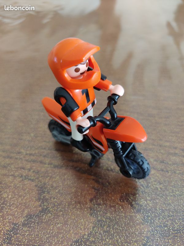 Playmobil enfant et moto crosse (image 1)