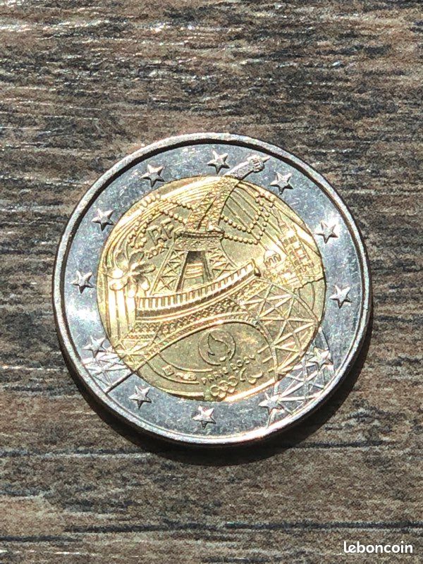 Pièce deux euro fauté (image 2)