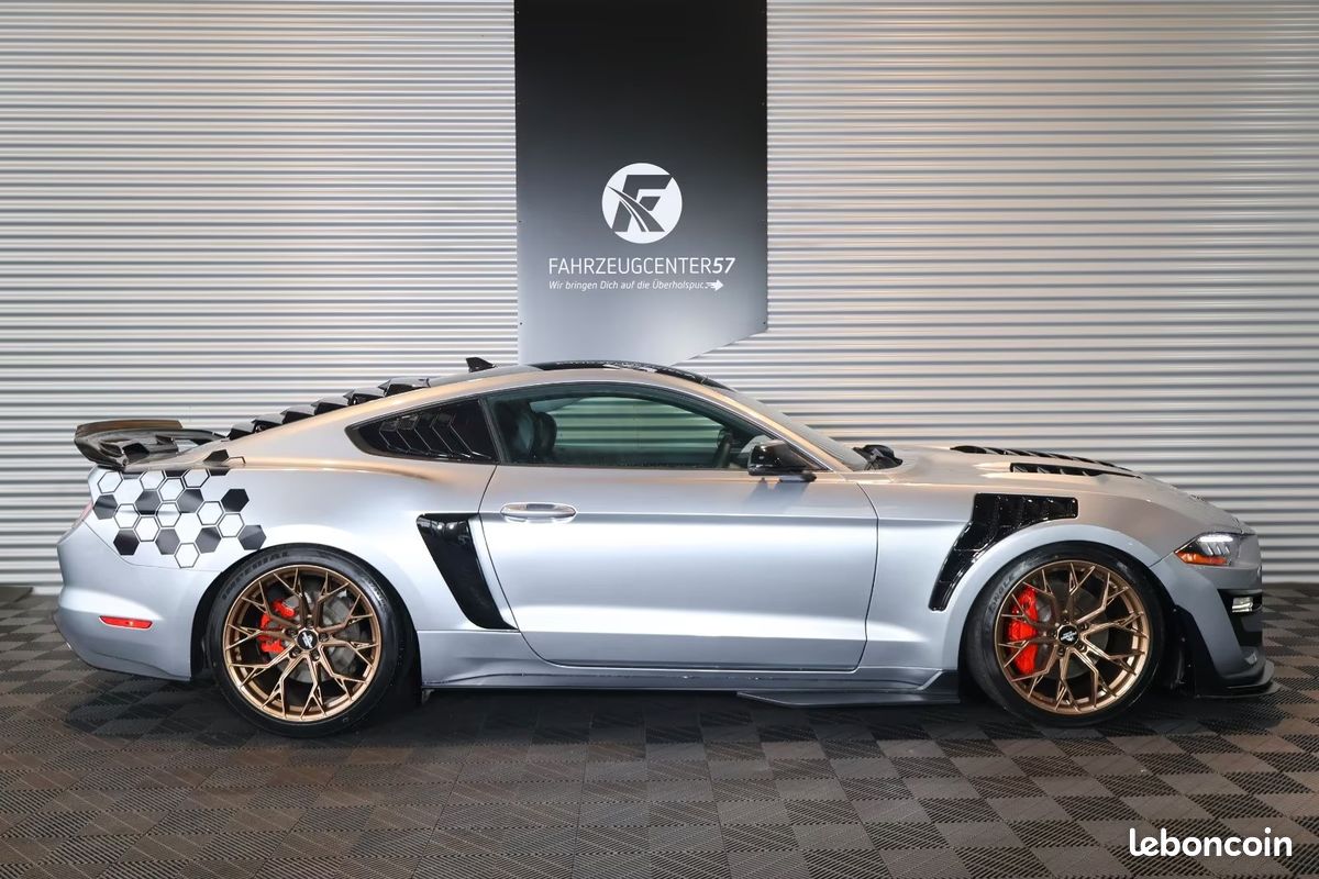 FORD Mustang Shelby GT500 Style 5.0 V8 460 ch – ACC – Digital Cockpit – LED (image 6)