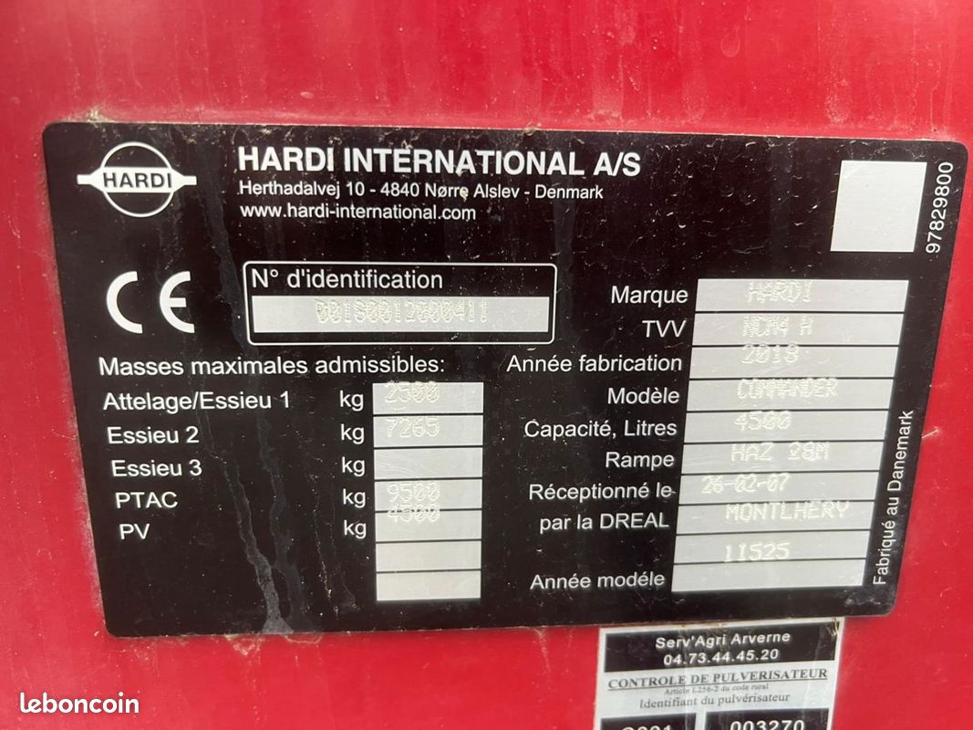 Hardi COMMANDER 4500 TWIN FORCE (image 12)