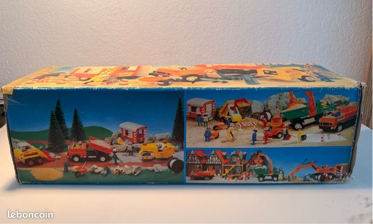 PLAYMOBIL SYSTEM SET 3474 Lavori stradali - vintage Klicky classic