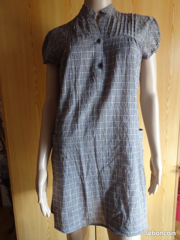 Robe legere petits carreaux t. 1 (image 2)