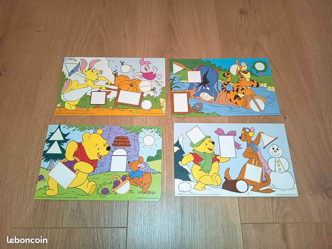 Bingo Winnie L'Ourson - Jeu De Mémoire Et Association - Dès 3 Ans - 2 à 4 Joueurs - Cartamundi