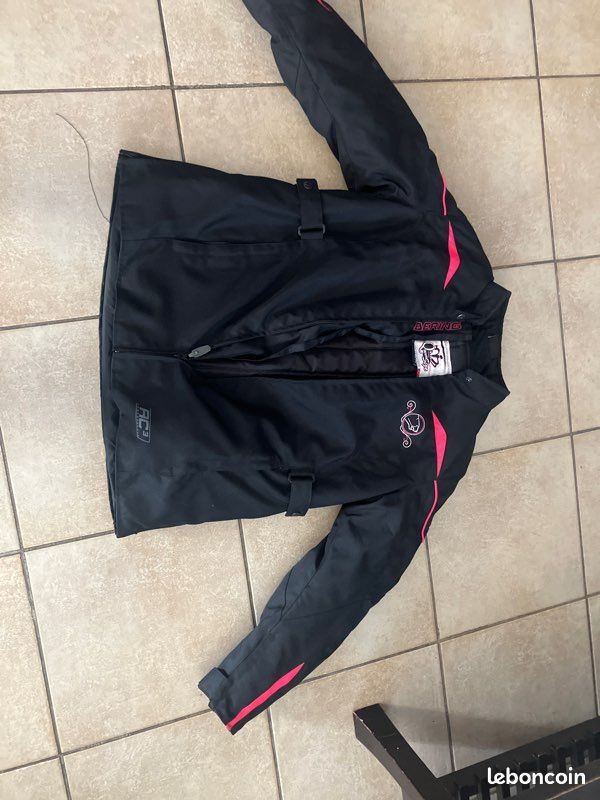 Blouson moto femme (image 1)