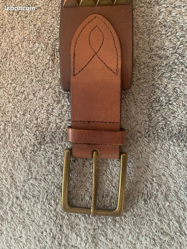 Ceinture en cuir Miss June Accessoires Bagagerie