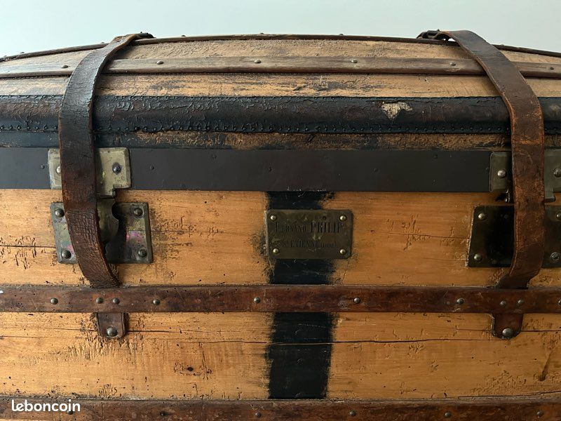 Vieille malle de transport (image 2)