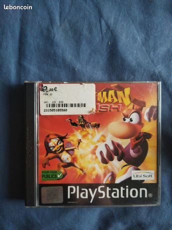 Jeu Rayman Rush Complet - PlayStation 1 (PS1) - Bon état - Collector Rétro Gaming