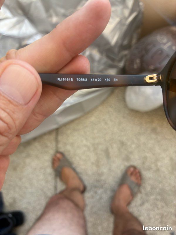Ray Ban RJ 9161S lunettes de soleil rondes junior (image 3)