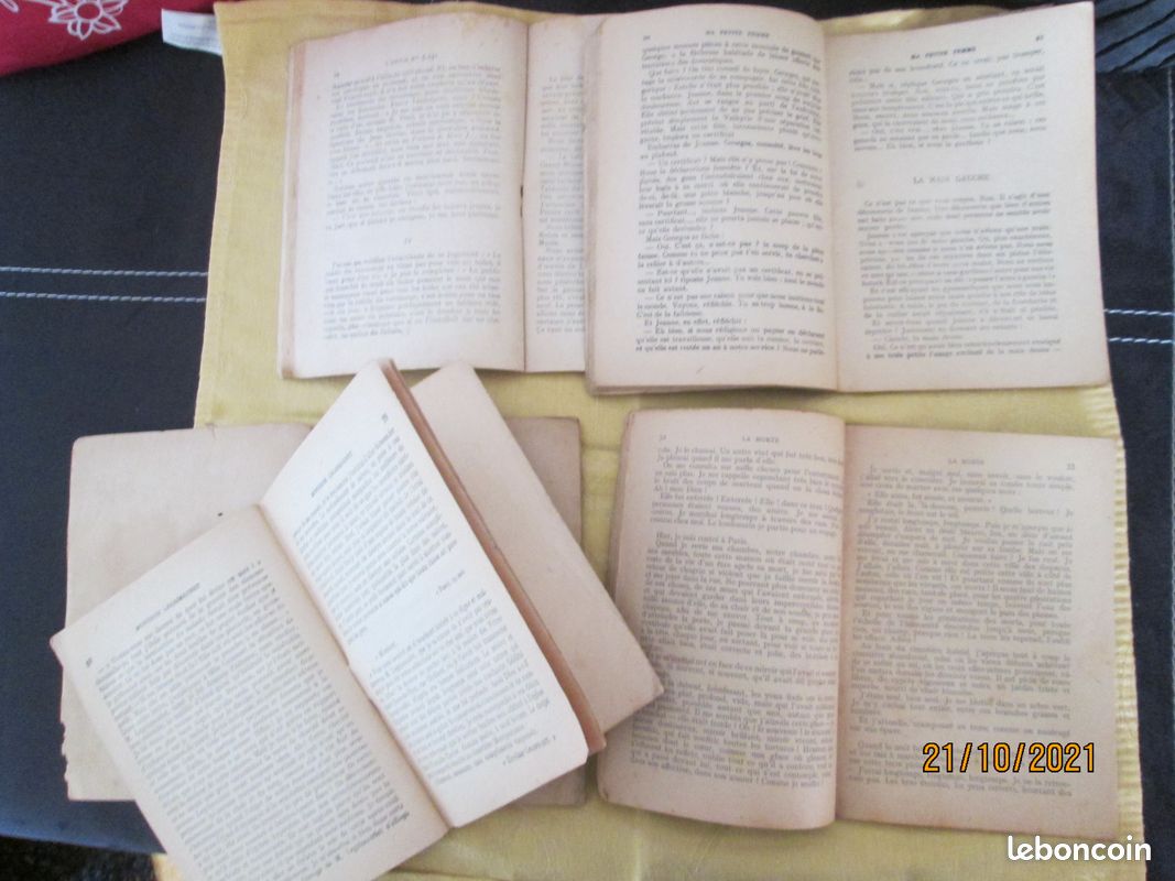 5 Livres Ancien Collection Une Heure D'Oubli / Editions Flammarion (image 4)