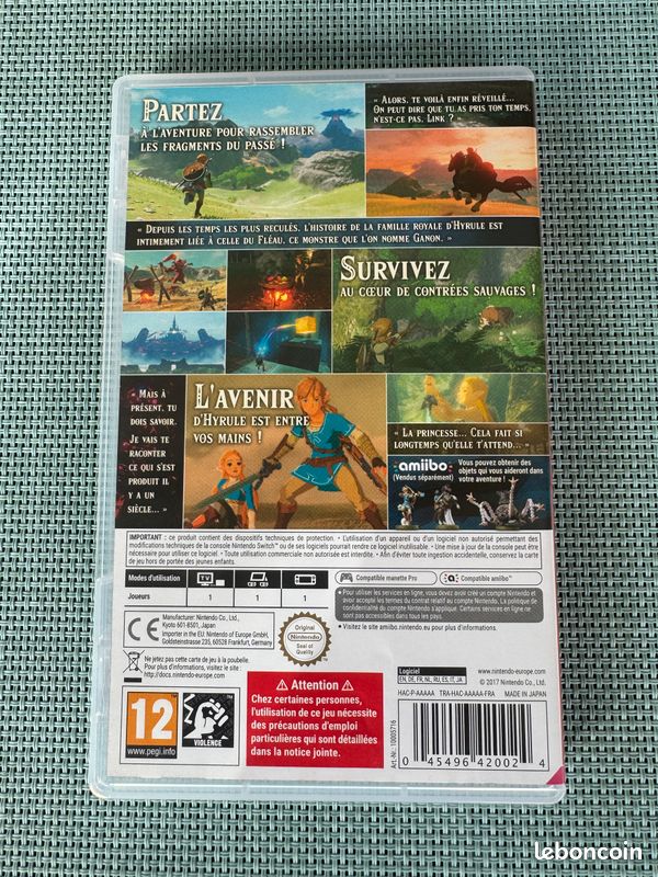 Zelda breath of the wild switch (image 2)