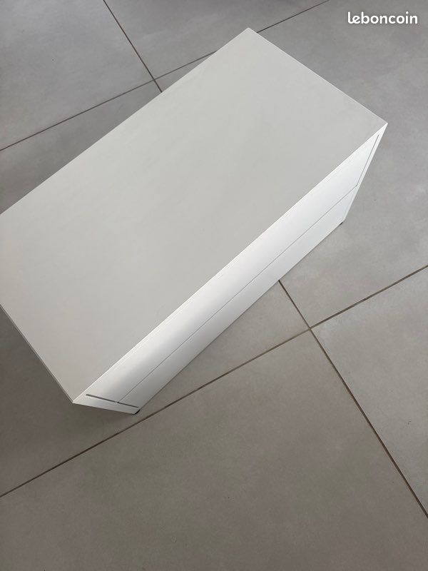 Meuble IKEA EKET blanc 2 tiroirs – 70×35×35 cm (image 2)